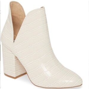 Steve‎ Madden Rookie Crocodile Pattern Ankle Bootie Size 7 Women
